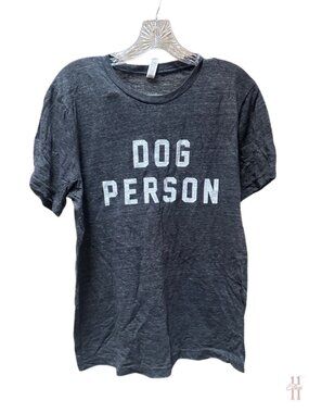 NEW Friday+Saturday Dog Person Short Sleeve Top - Misses Medium